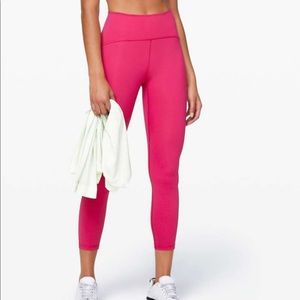 Lululemon train times pant calypso pink